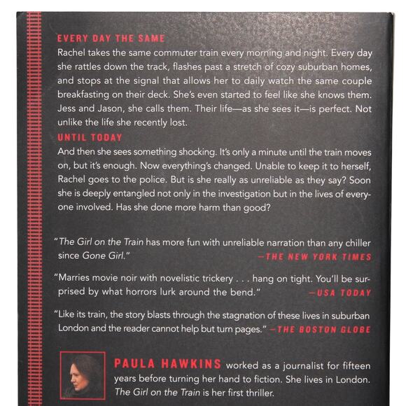 The Girl on the Train Book Paula Hawkins - Picture 3 of 3